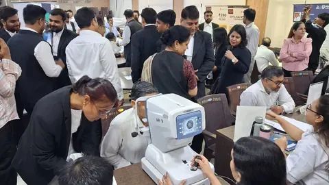 A Netram Eye Foundation eye camp