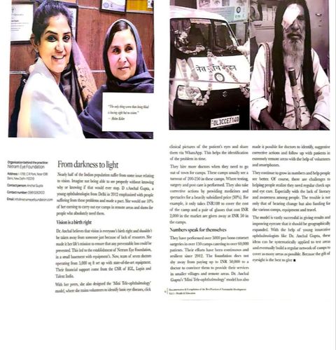 The Better India story on eye care for the underprivileged